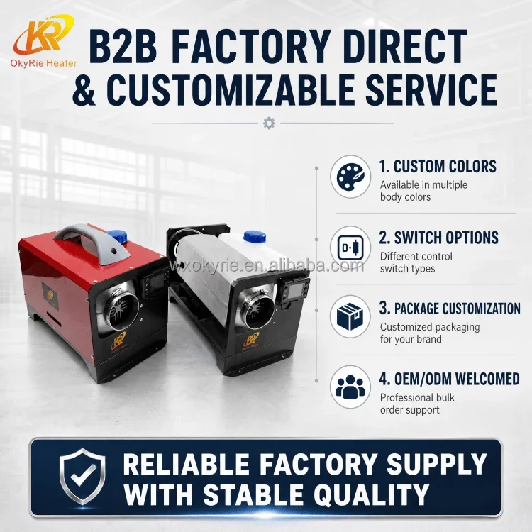 Diesel Air Parking Heater, 8kw, 10kW, Portable - detail 10