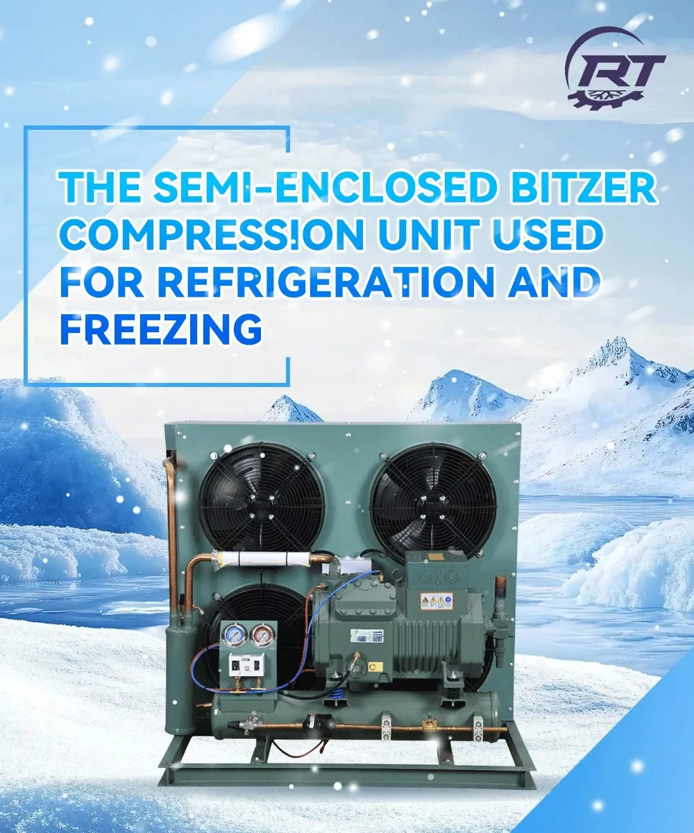 Scroll Refrigeration Condensing Unit, 3-25, 220V, 30-20C - detail 2
