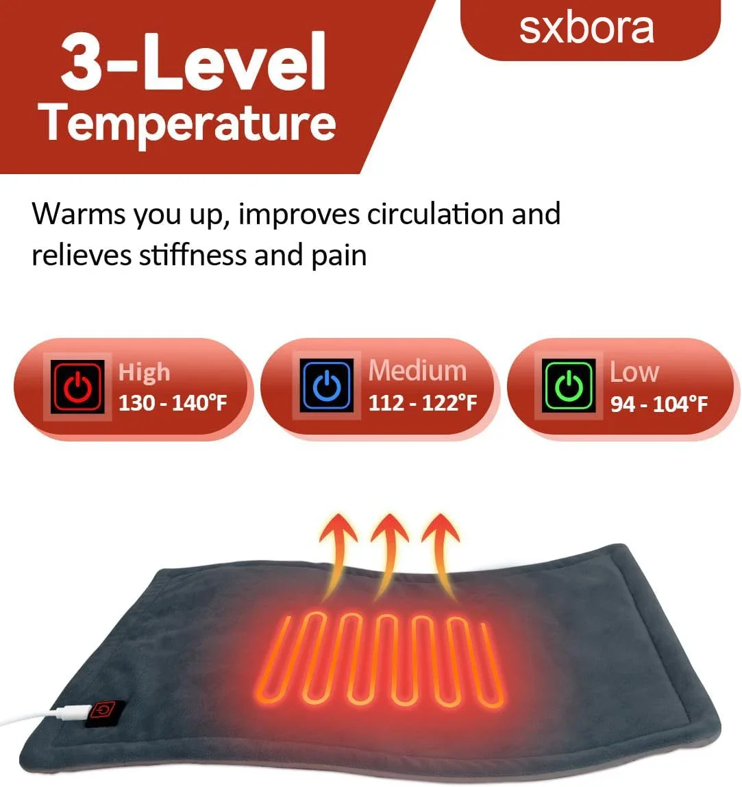 Portable Heated Travel Blanket, 100%, USB, 5V - detail 8