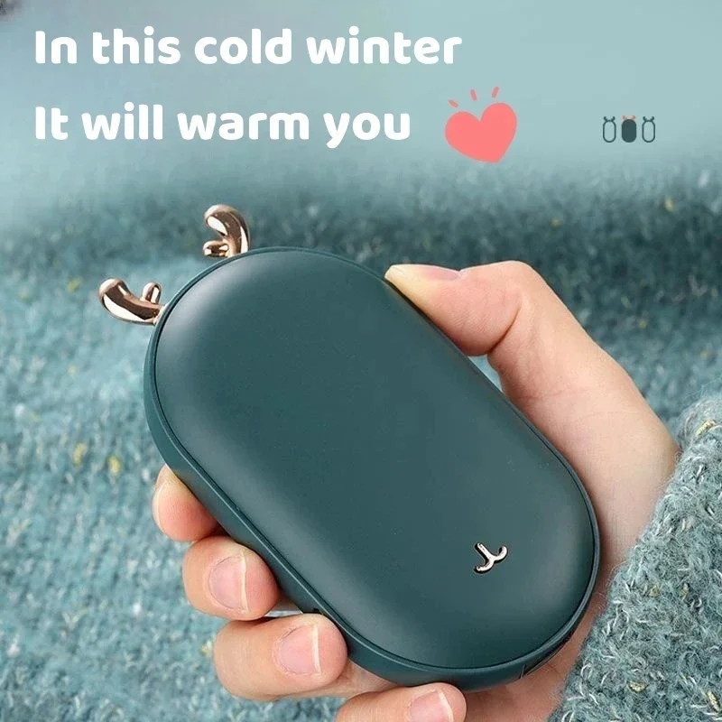Hand Warmer, 2-in-1, 10000mAh, USB, Portable - detail 6