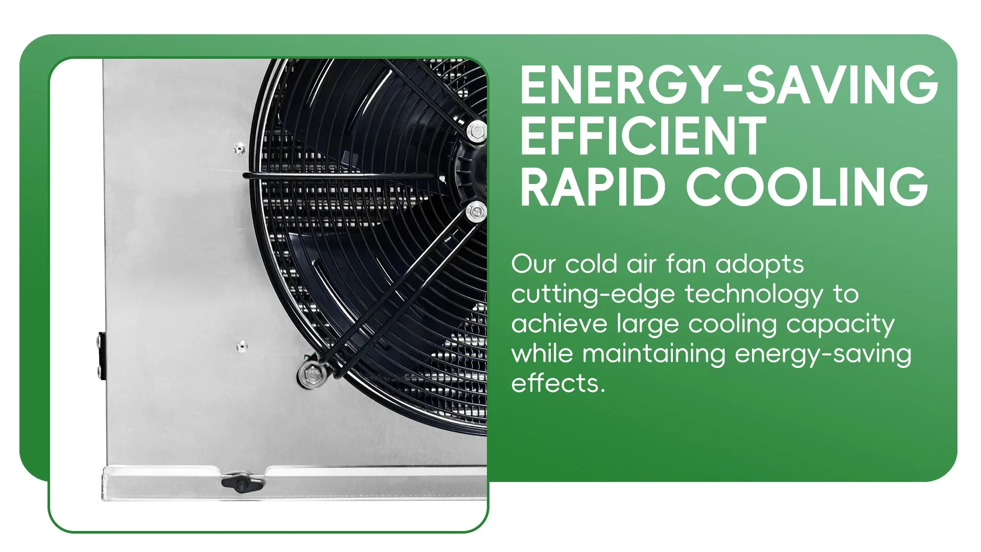 Efficiency 6kw Cooling, 21.6kw, 10HP, 750w, 1Fan - detail 4