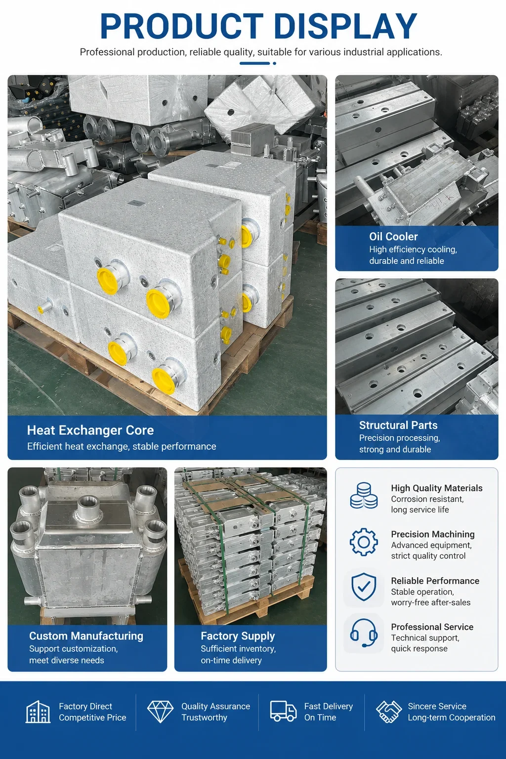 Finned Tube Heat Exchanger, Aluminium, Plate Heat Exchanger - detail 6