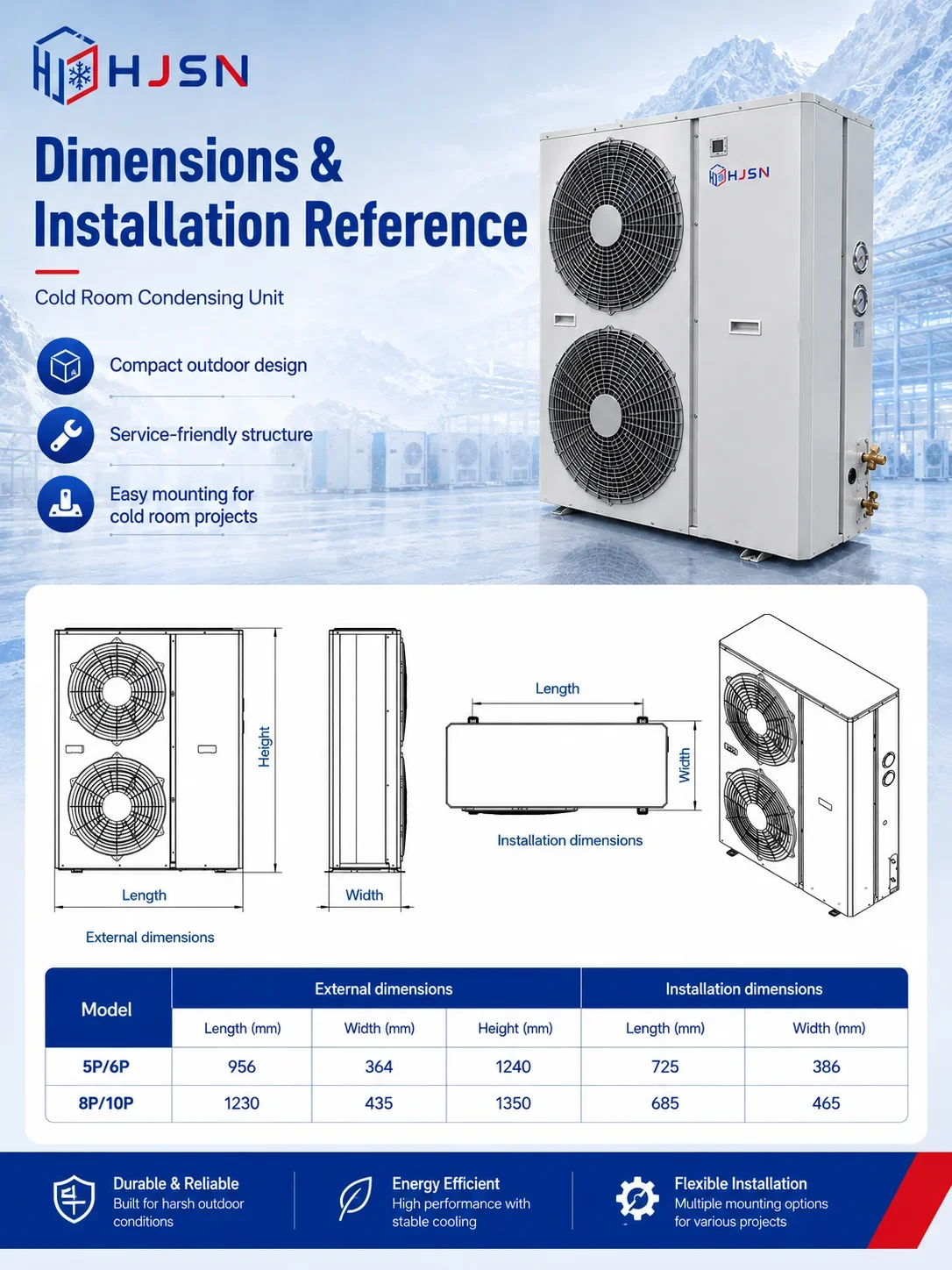 Low Temperature Air Cooler, Monoblock, 220 V, 500 - detail 10
