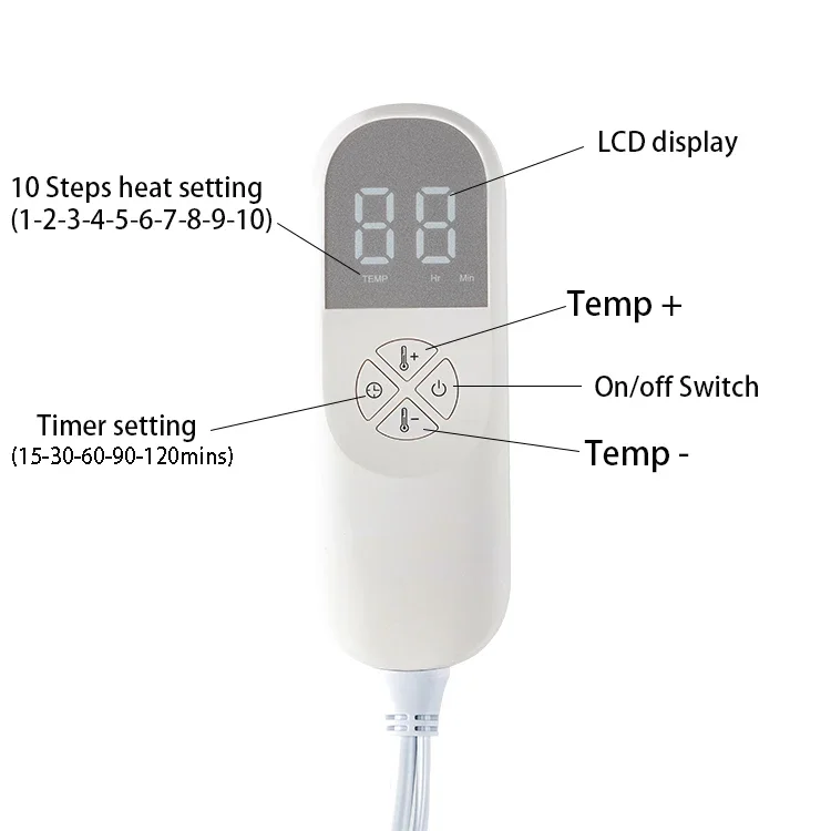 Heated Blanket, 230V, 120V, 60 - detail 8