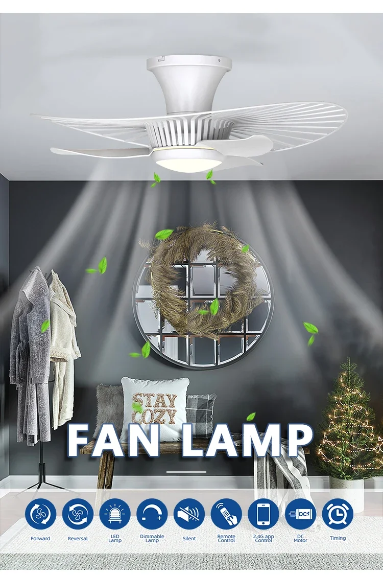 Ceiling Fan, LED, 22, Plastic - detail 4