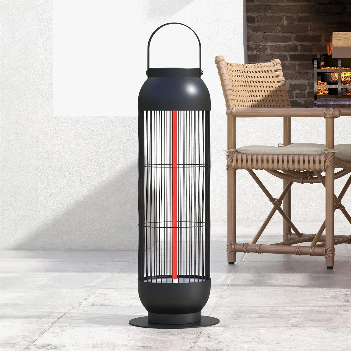 Patio Heater, 1000W, Portable - detail 4