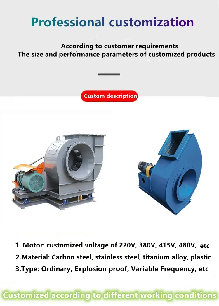 Centrifugal Duct Fan, Stainless, Steel - detail 2