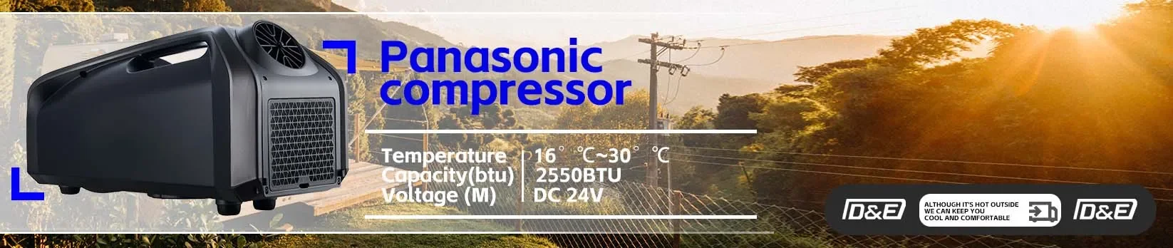 Portable Mobile Air Conditioner, 12v, 24v, 2550 - detail 8
