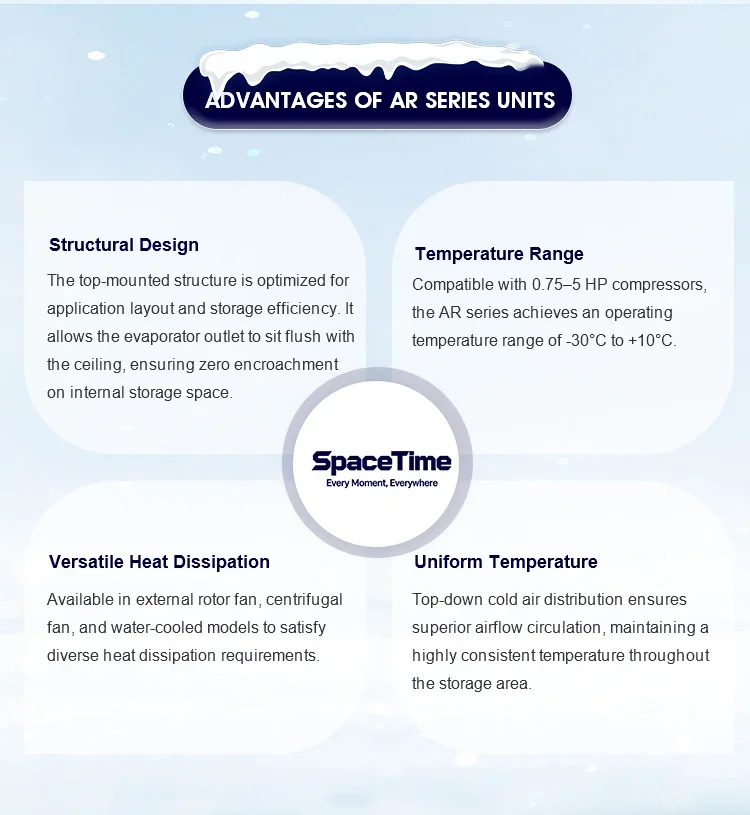 Condensing Unit, 3hp, R404a, Monoblock, 2560W - detail 10