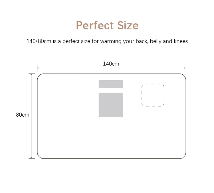 Heated Blanket, Portable, 5V, USB - detail 16