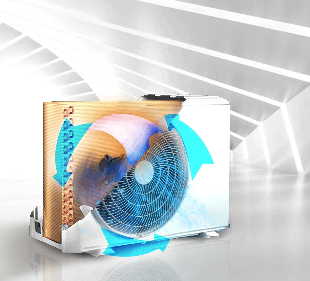 Z-PRO Inverter Split Air Conditioner, R32/R454B, 9000-36000 BTU - detail 10