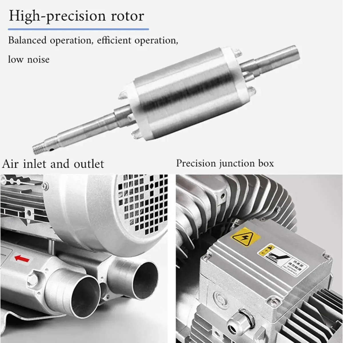 Ring Blower, 1HP, 0.75kW, 2800RPM - detail 22