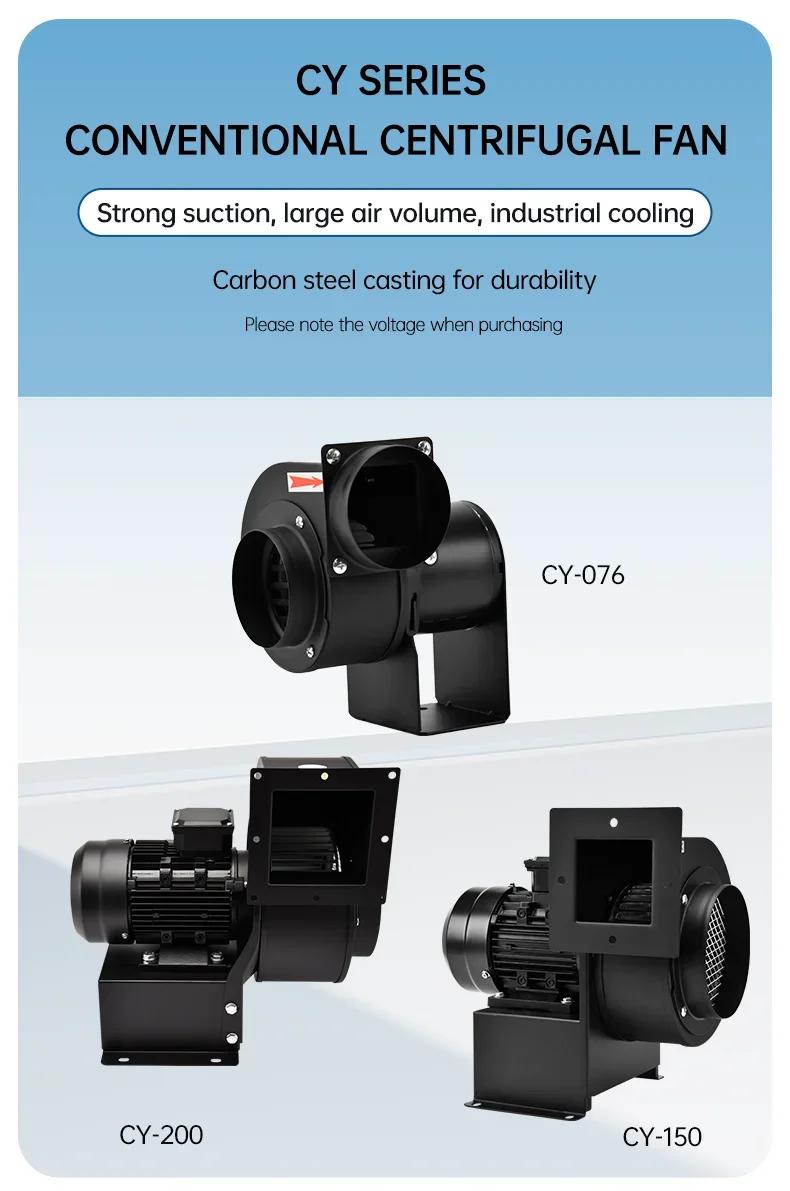 Cross Flow Fan, CY150, 220V, 380v, Centrifugal - detail 2