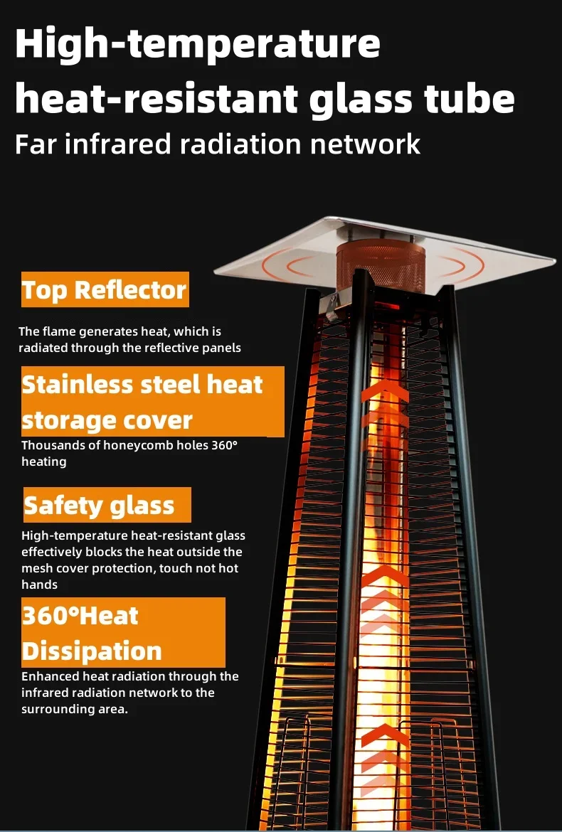 Patio Heater, iron spraying, Patio Heaters - detail 6