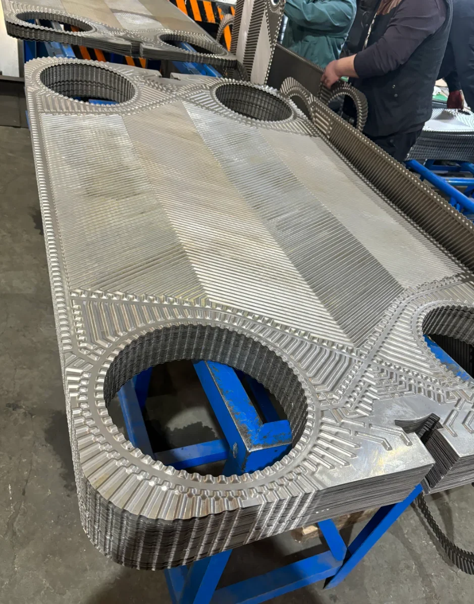 VT10 Plate Heat Exchanger Plates, Titanium & SS316L, 0.4-1mm - detail 28