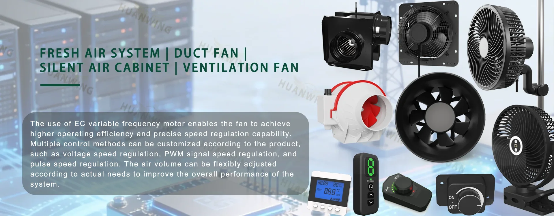 Boosting Diagonal Flow Fan, Inline, 100-240V, 68 - detail 2