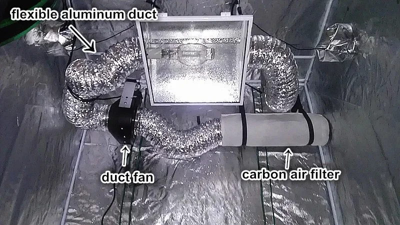 Ventilation Kit Carbon Filter, 4"-12", Inline - detail 16