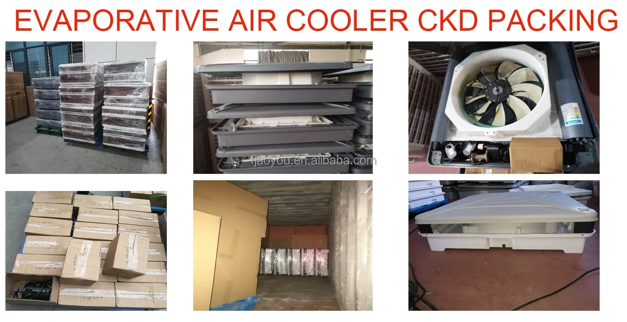 Evaporative Water Air Cooler, Portable, 18000m³/h - detail 14