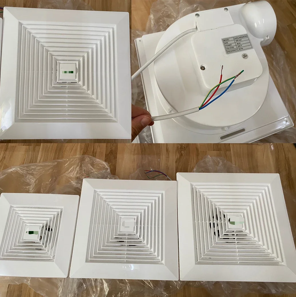 Air Suction Ventilation Fan, Ceiling, Plastic - detail 28