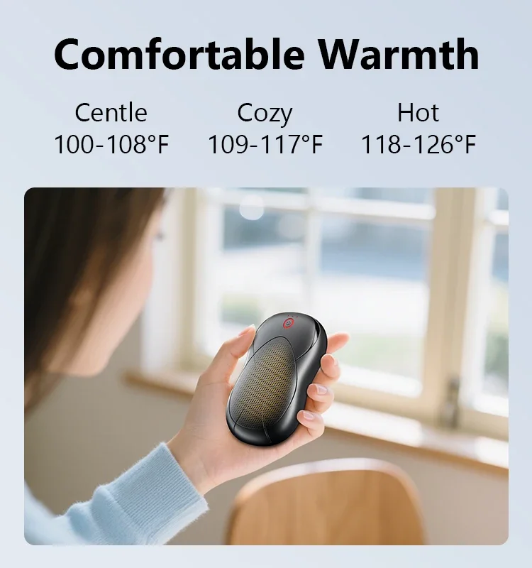Hand Warmer, Portable, 3000mAh, ABS - detail 6