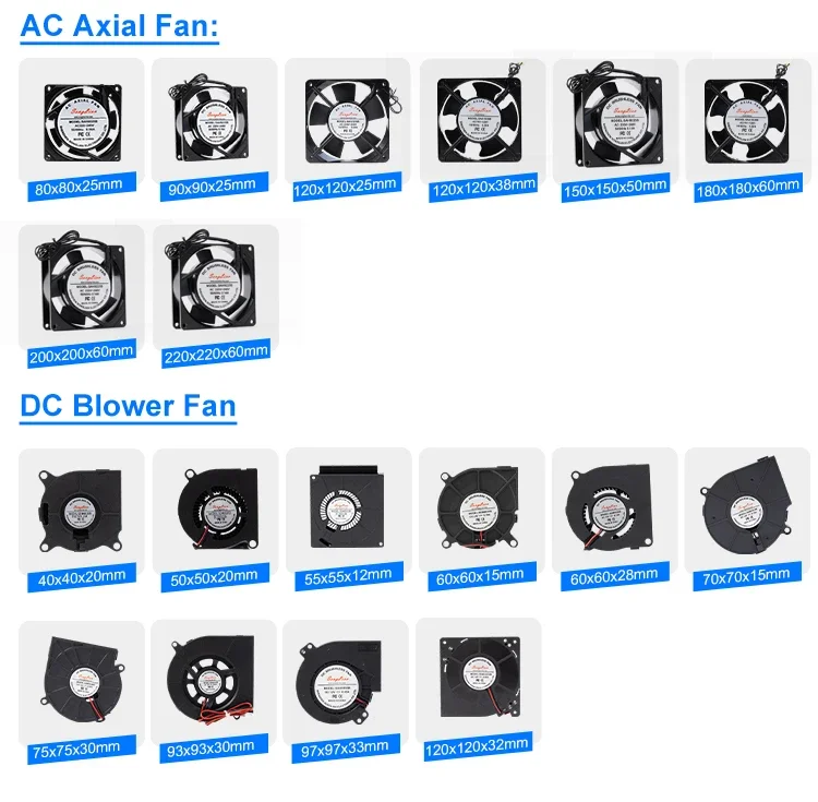 Durable Metal Axial Fan, 4CM, 22CM - detail 12