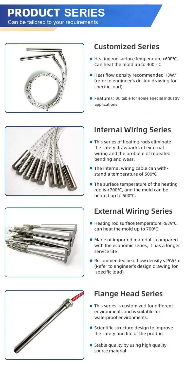 Heating Rod Heater, XMDR, 12v, 24v, 120V - detail 10