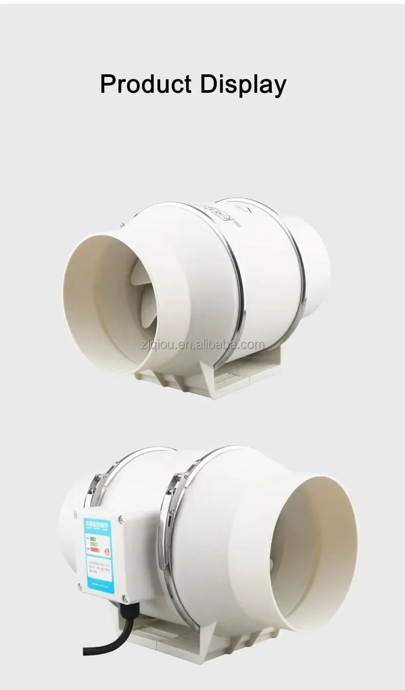 Inline Duct Exhaust Fan, Axial, 110V, Electric - detail 18