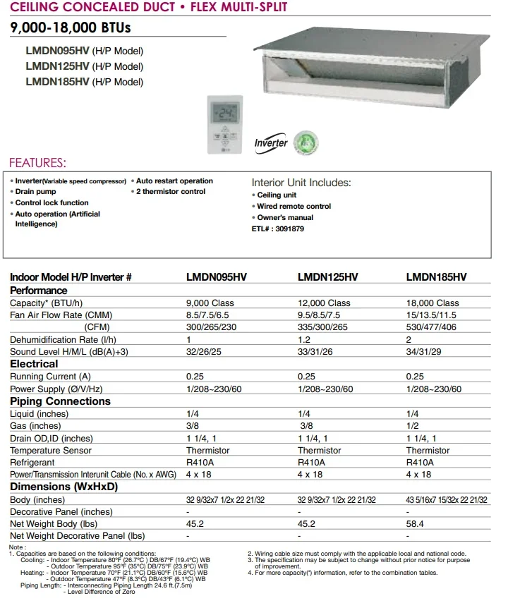 Cassette Air Conditioner, Ceiling, Inverter - detail 4