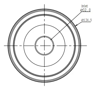 Ventilation Centrifugal Tube, 130*120mm, 140m3/h, Brushless - detail 8