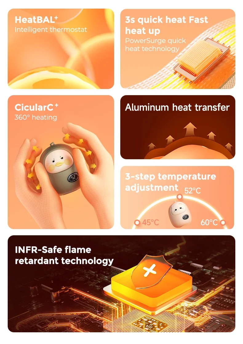 Hand Warmer, 5000MAH, Portable - detail 8