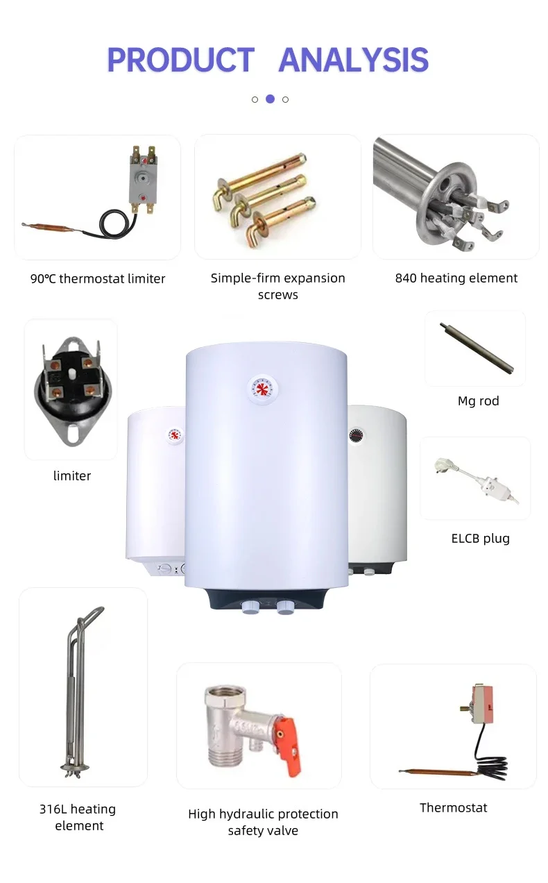 Bath Water Heater, 15L, 30L, 80L, 100L - detail 4