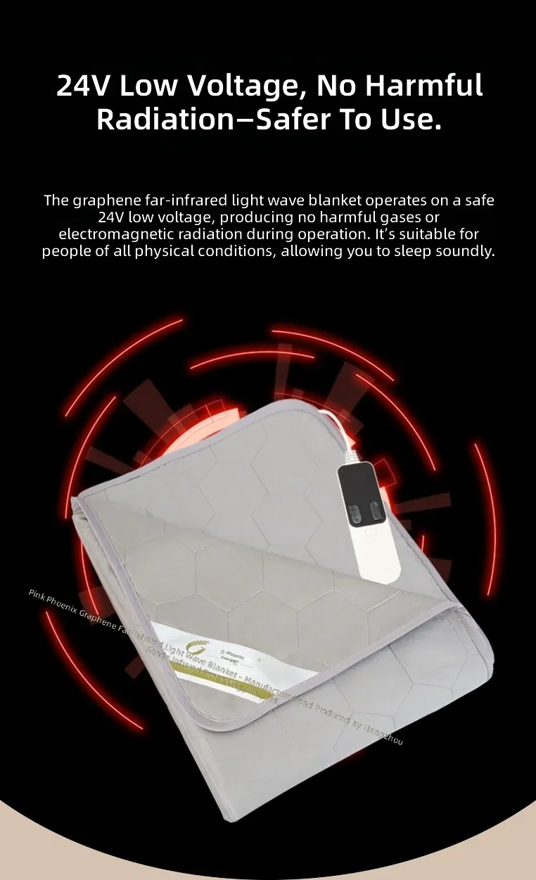 Far Infrared Heating Blanket, 24V, USB - detail 18