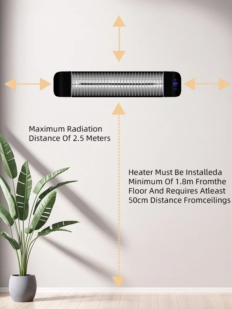 Radiant Infrared Heater, Ceiling, 220v - detail 20