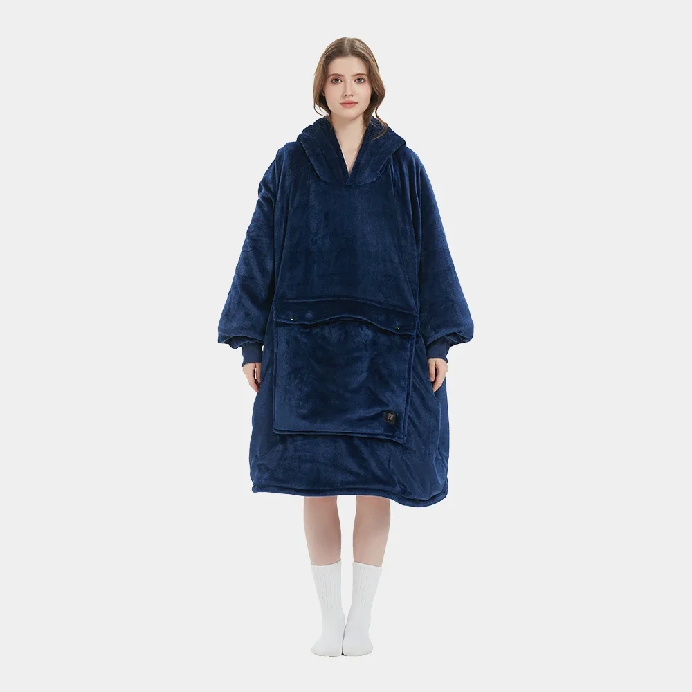 Usb Heating Hoodie Blanket, Flannel, JL02 - detail 2