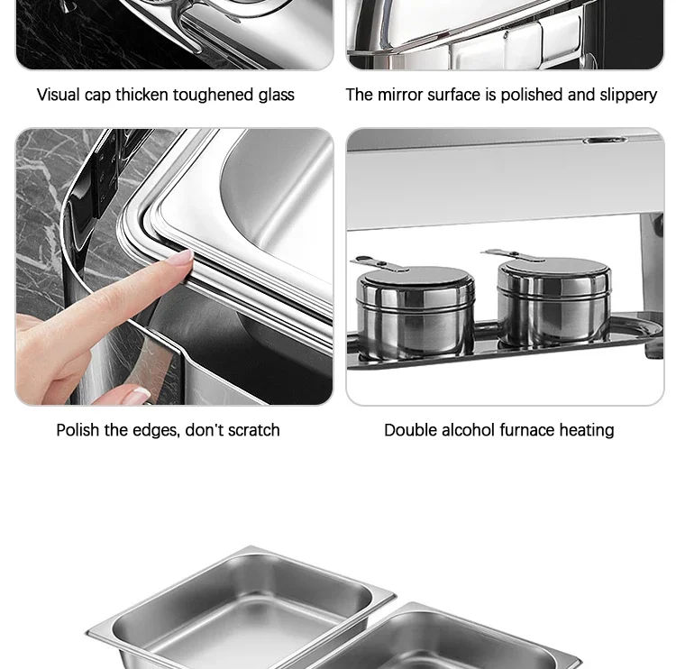 Wedding Food Warmer, Stainless, Steel - detail 16