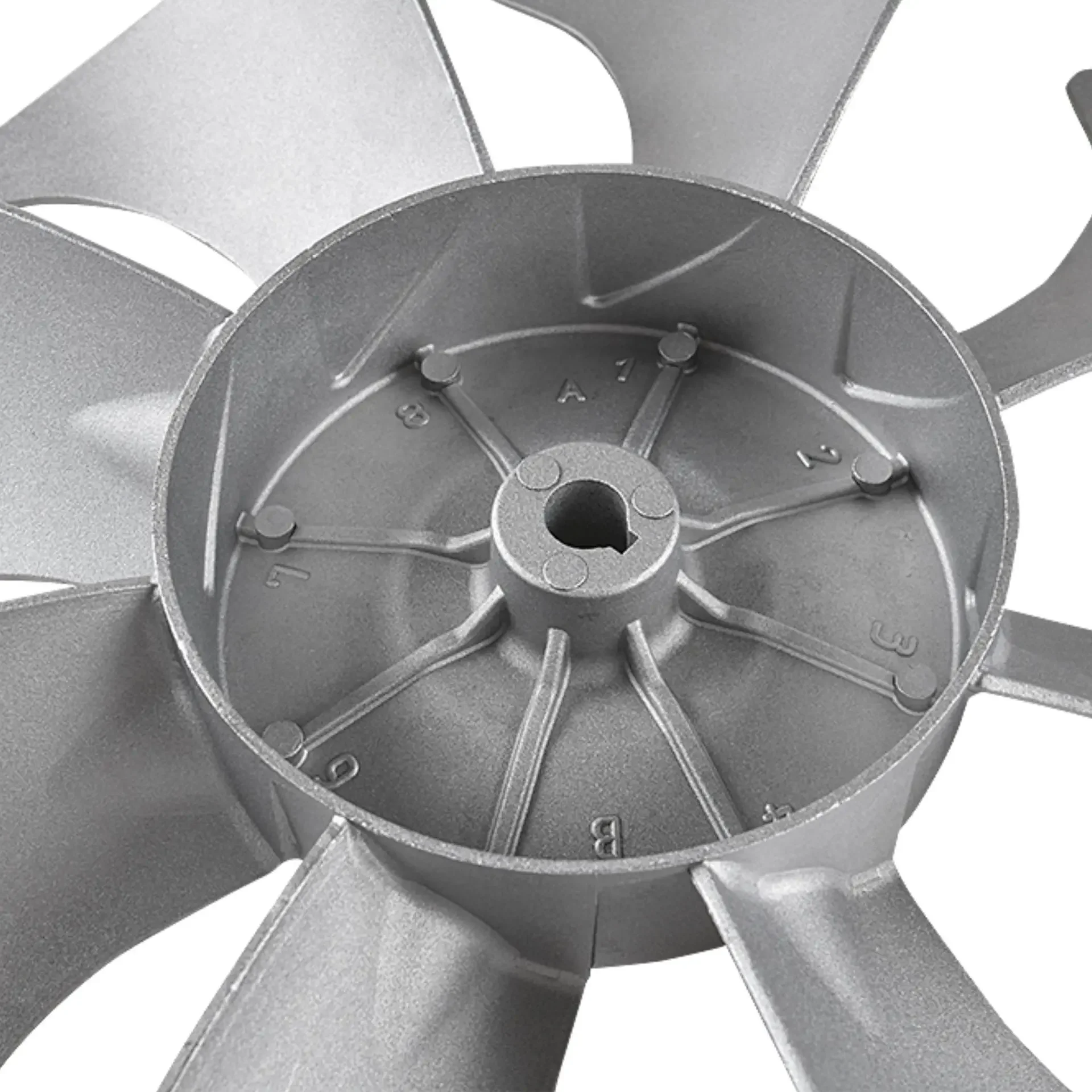 Polished Fixed Fan, 300mm/400mm/500mm, Portable, Aluminum - detail 8