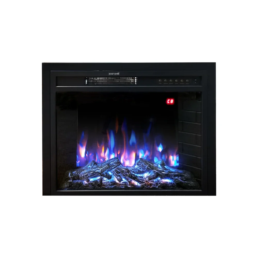 Electric Fireplace, 28''30''Retro, 750, Glass - detail 10