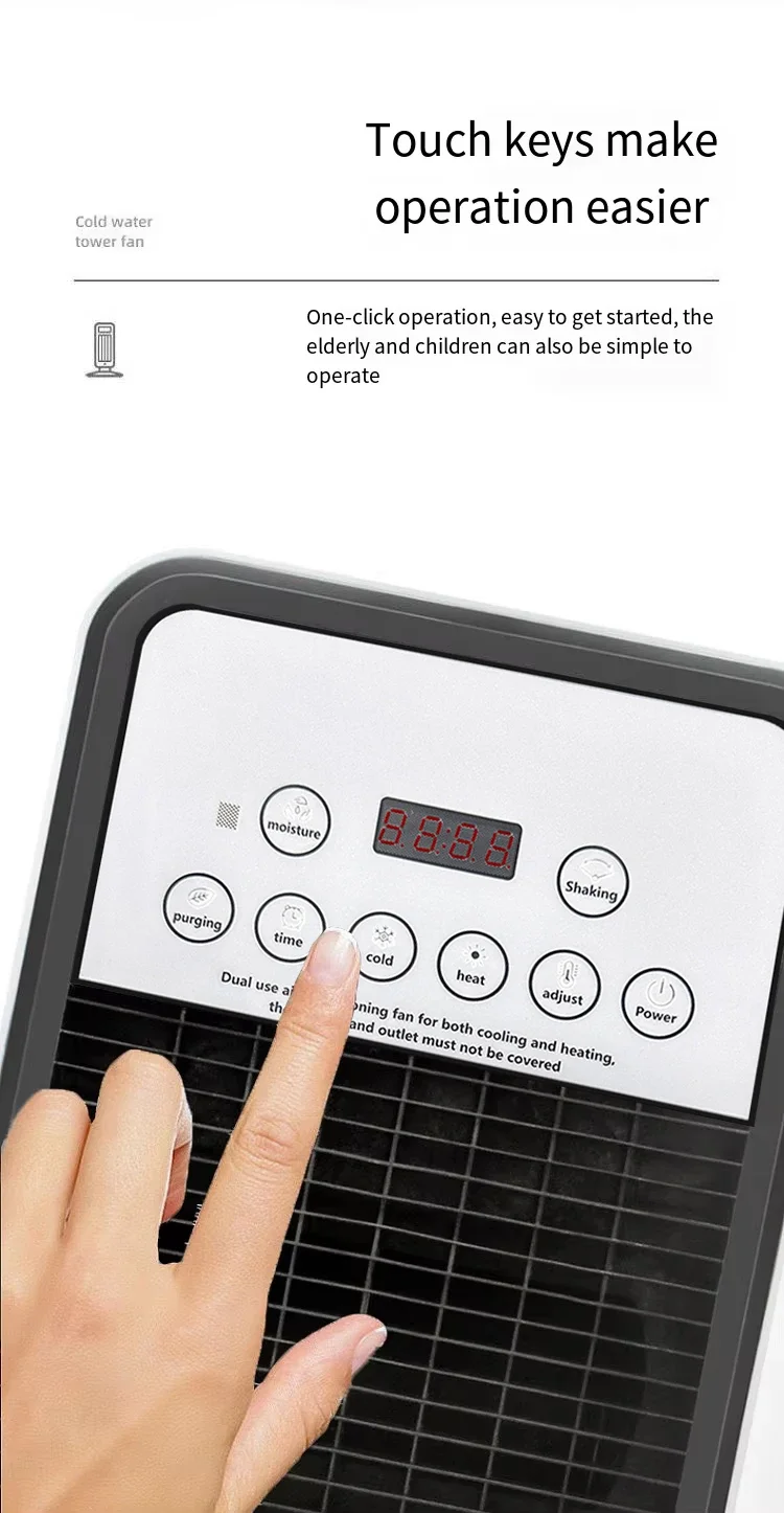 Digital Electric Heater, Portable, 1800W, 3-Speed - detail 10