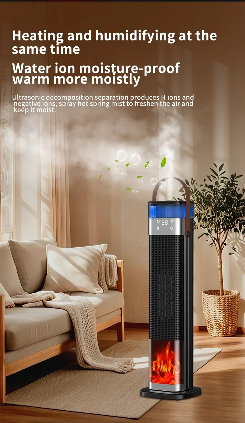 Portable Electric Heater, PTC, Plastic - detail 10