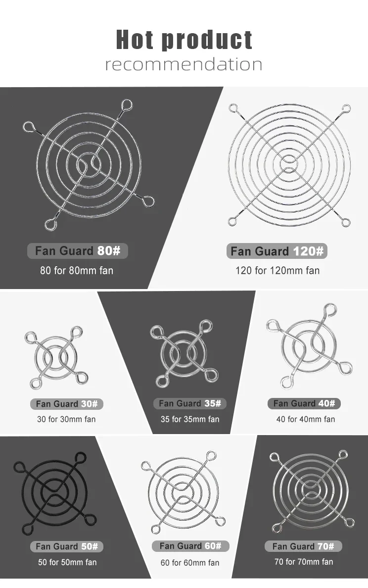 Metal Fan, 70x70mm, Axial - detail 2