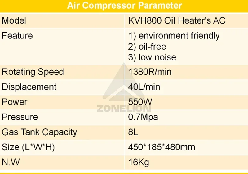 Air Heater, KVH800, Stainless Steel, Oil Burner - detail 12