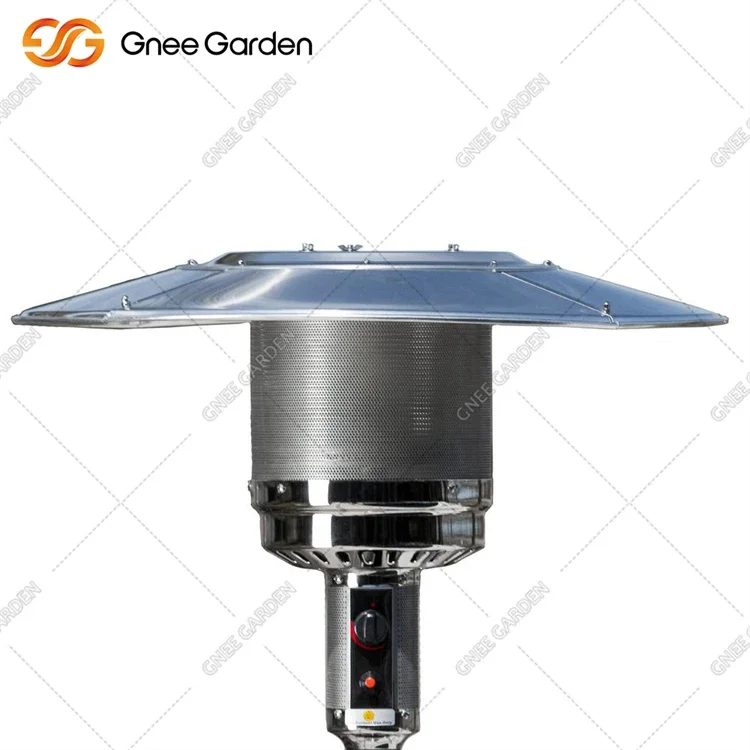 Gas Patio Heater, Stainless, Steel - detail 4