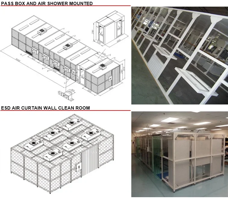 Sandwich Panel, Clean Room Booth, CE ISO GMP - detail 10