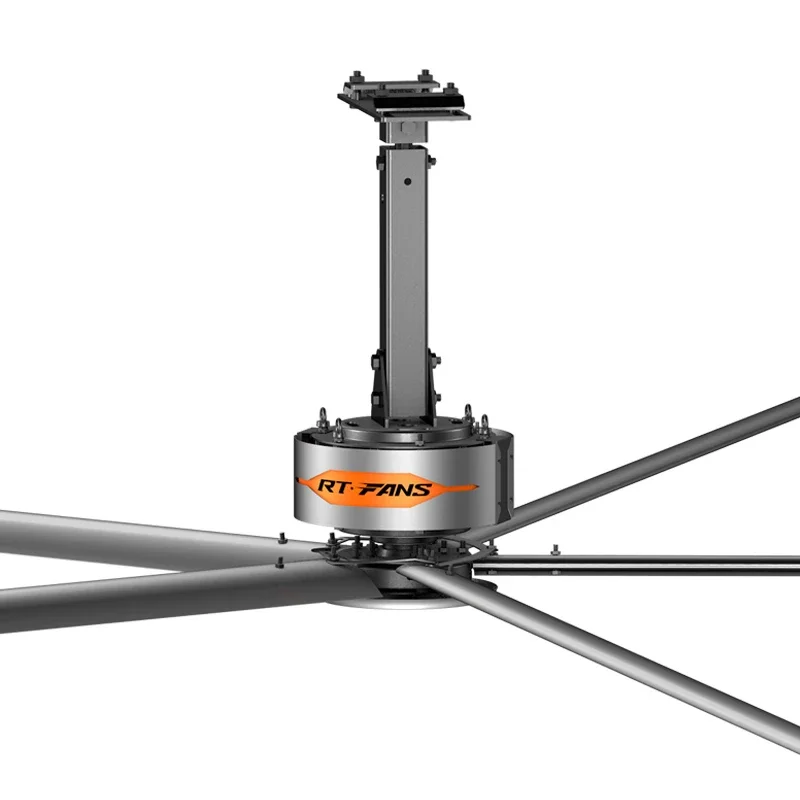 Ceiling Fan, RTFANS, PMSM, 24ft, Aluminum - detail 12