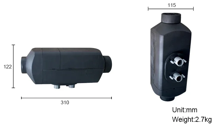 Night Diesel Heater, 12V, 24V, 2KW, 5KW - detail 8