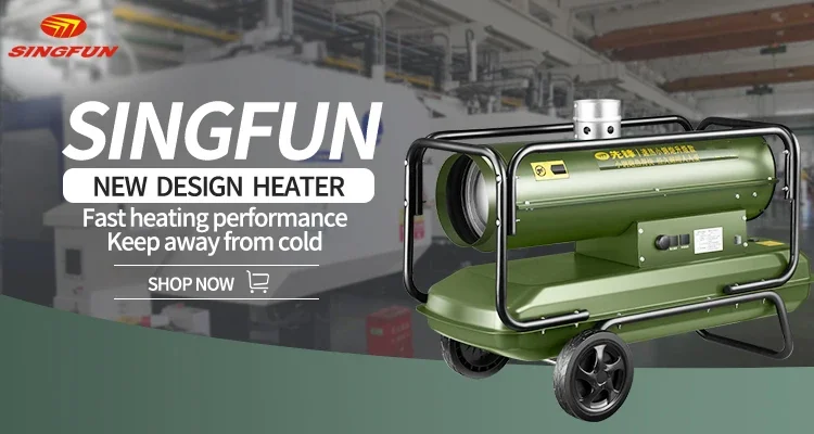 Agriculture Kerosene Air Heater, 30KW, 220-240V, Diesel - detail 2