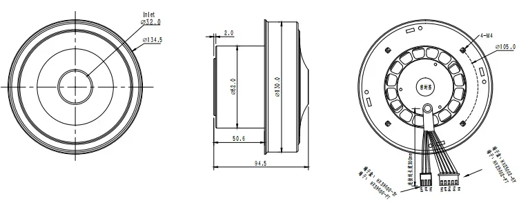 Room Exhaust Air Blower, 48V, Centrifugal - detail 12