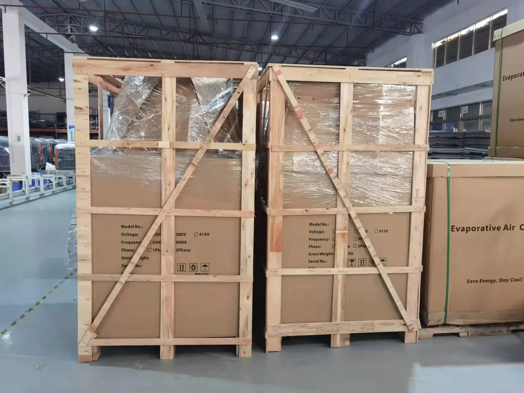 Evaporative Air Cooler, 1.1kW, 18000m³/h, Portable - detail 36