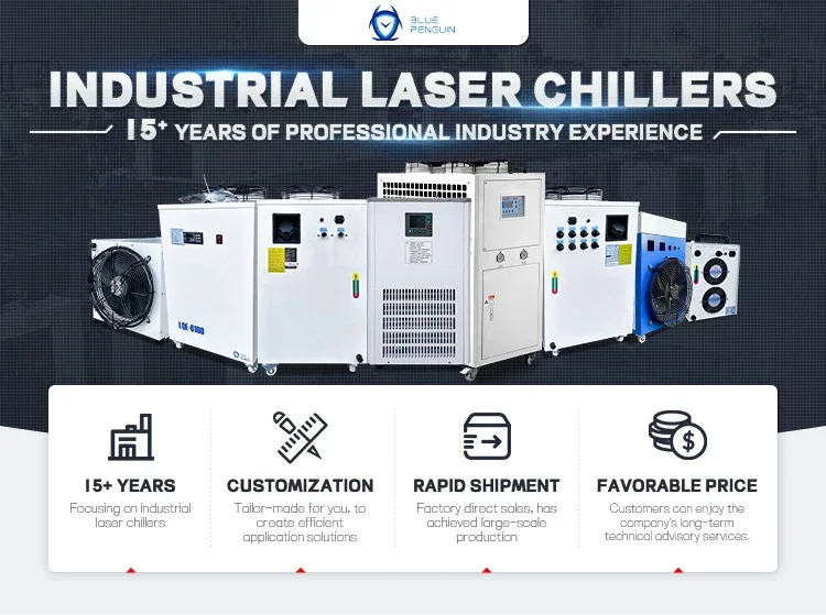 Industrial Water Cooling Chiller, 6000W, 380V, JLFL-6000 - detail 2