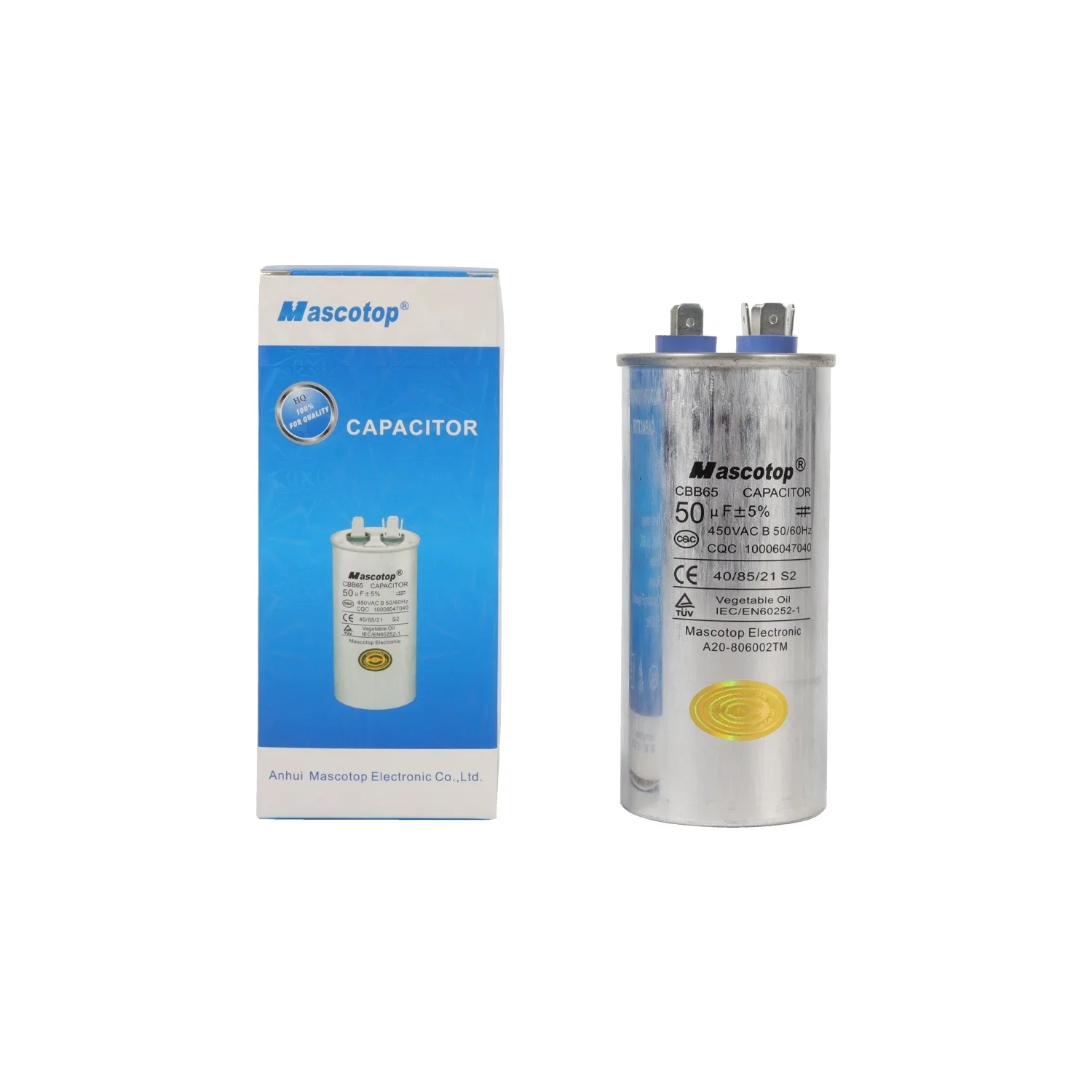 Cbb61 Fan, CAPACITOR, 2uf, 450v - detail 6
